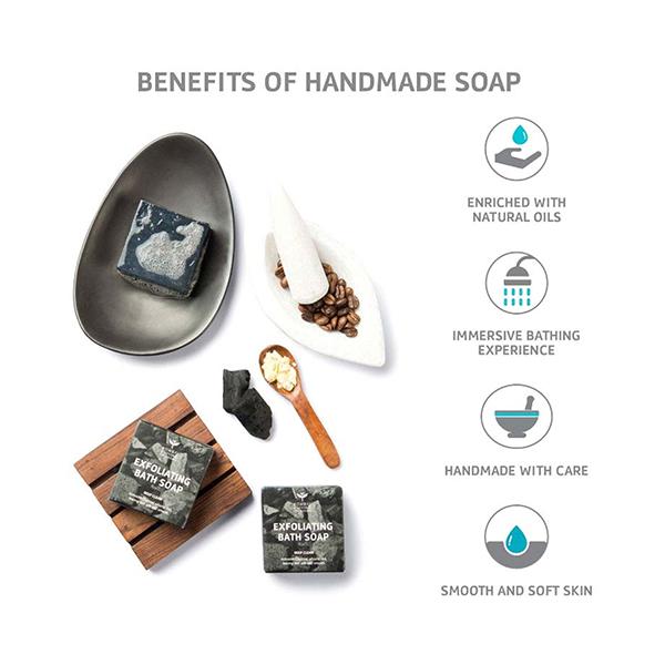 Bombay Shaving Company Charcoal Deep Cleansing Bath Soap 100 gm - Soaps