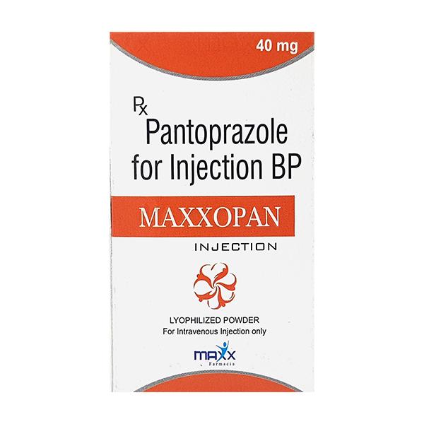 MAXXOPAN 40 Injection 1's - Ulcer/Reflux/Flatulence-Aaa