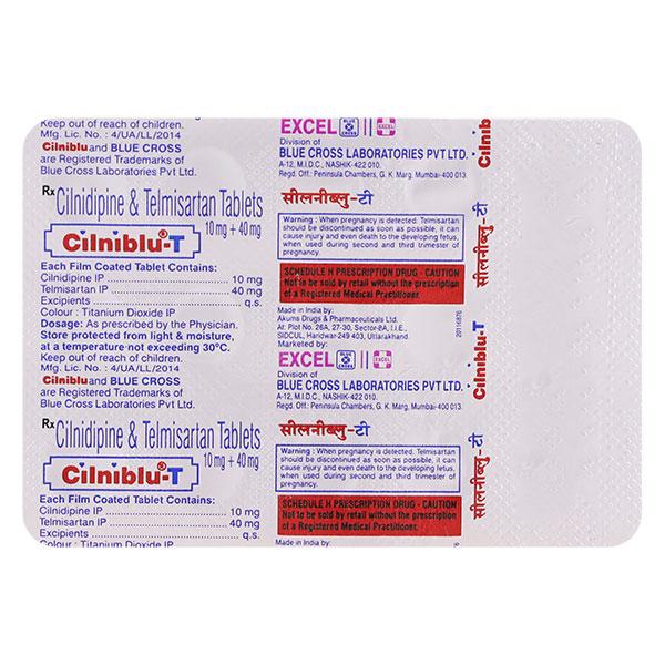 CILNIBLU T Tablet 15's - Hypertension-Ana
