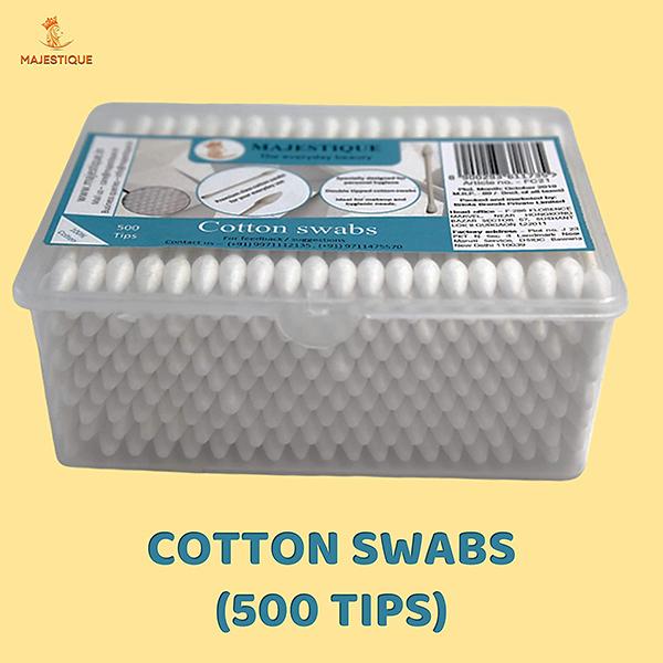 Majestique Dual-Purpose Cotton Swab Makeup Remover Stick 1's - Cotton Buds & Balls