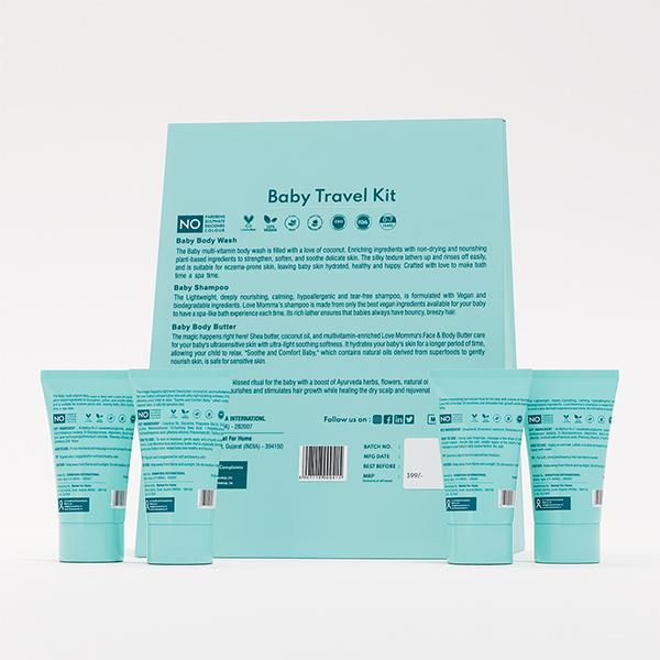 Love Momma Baby Travel Kit 1's - Baby Body Wash