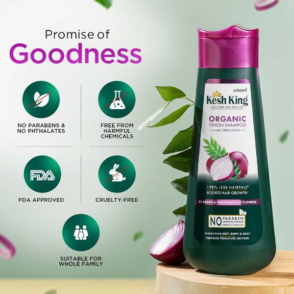 Emami Kesh King Onion Shampoo 600 ml - Shampoos