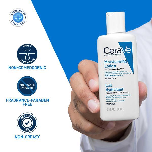 CeraVe Moisturising Lotion For Dry To Very Dry Skin 88 ml - Lotions & Creams