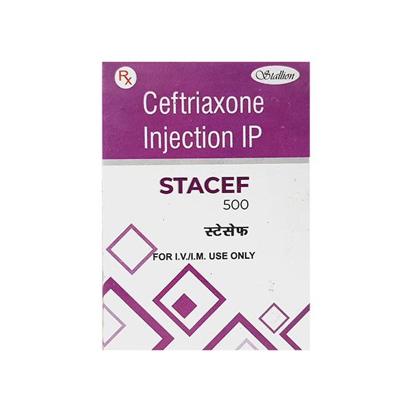 STACEF 500 Injection 1's - Bacterial Infections-Cep