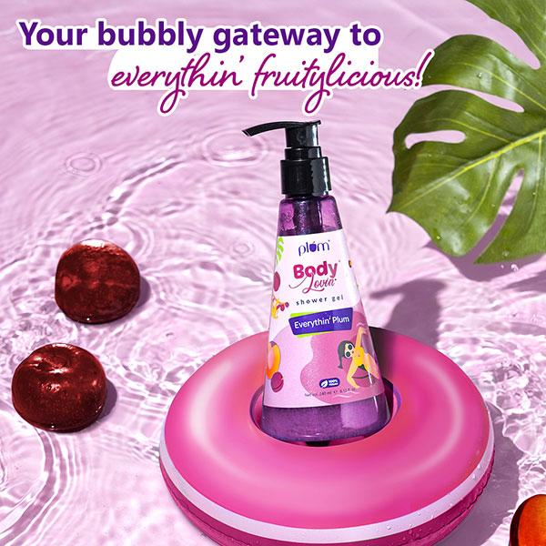 Plum BodyLovin' Everythin' Plum Shower Gel 240 ml - Bath Salts