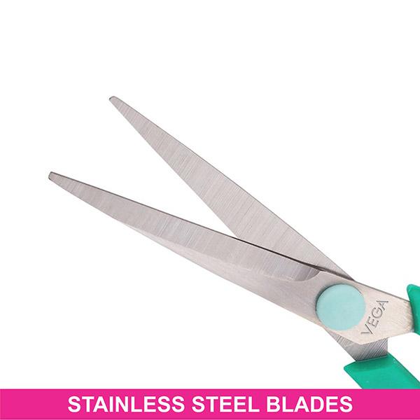 Vega Compact Scissors, Green 2's - Grooming Kits
