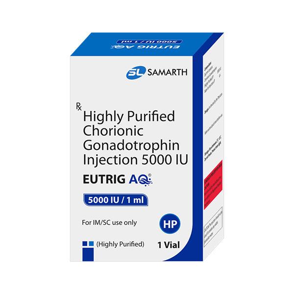 EUTRIG AQ 5000iu Injection 1's - Hormonal Therapy-Tro
