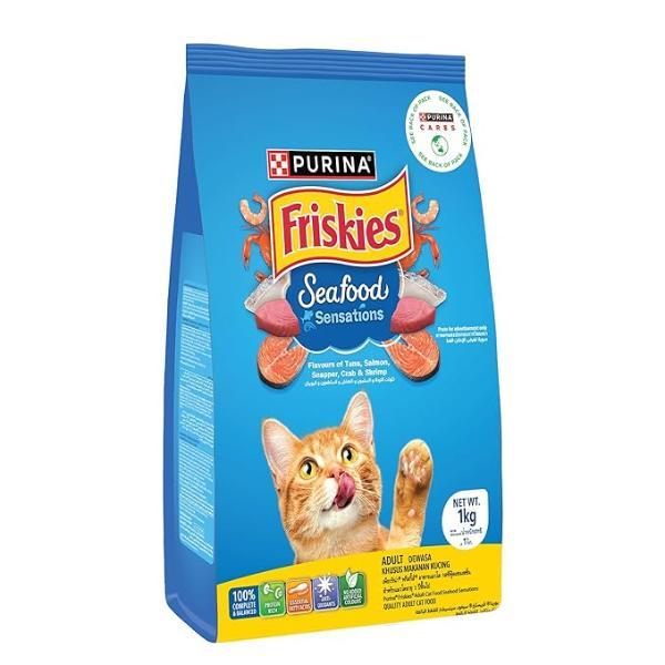 Netmeds | Nestle Purina Friskies Seafood Sensations Cat Food 1 kg