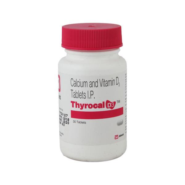 Thyrocal D3 Tablet 30'S - Supplements-Cal