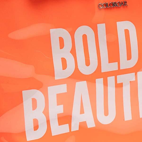Colorbar The Bold and Beautiful Tote - Neon Orange 780 gm - Makeup Pouches