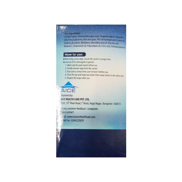 COMFORTZ EYE Wipes 10's - Cleanser-Eye