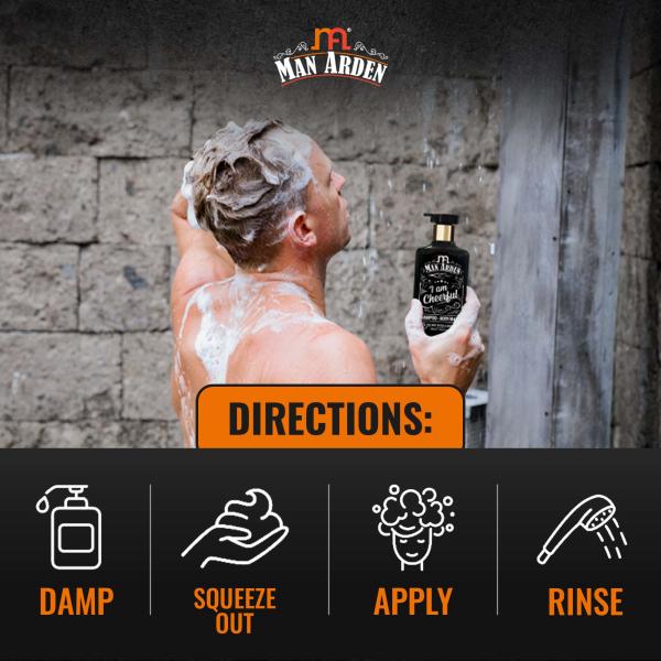 Man Arden I Am Cheerful Shampoo + Body Wash 250 ml - Shampoos