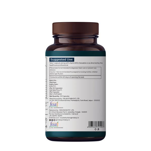 Miduty Nerve Pain Relief Capsule 30's - Vital Health