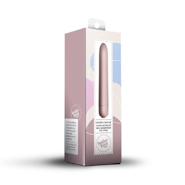Netmeds | Gizmoswala SugarBoo Vibrating Bullet Massager - Sugar Blush (Light Pink)
