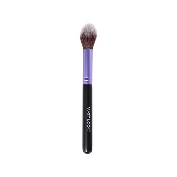 Matt Look Premium Synthetic Bristle Professional Face and Eye Makeup Brushes Set with 5 Makeup Brushes 5's - Face Brush