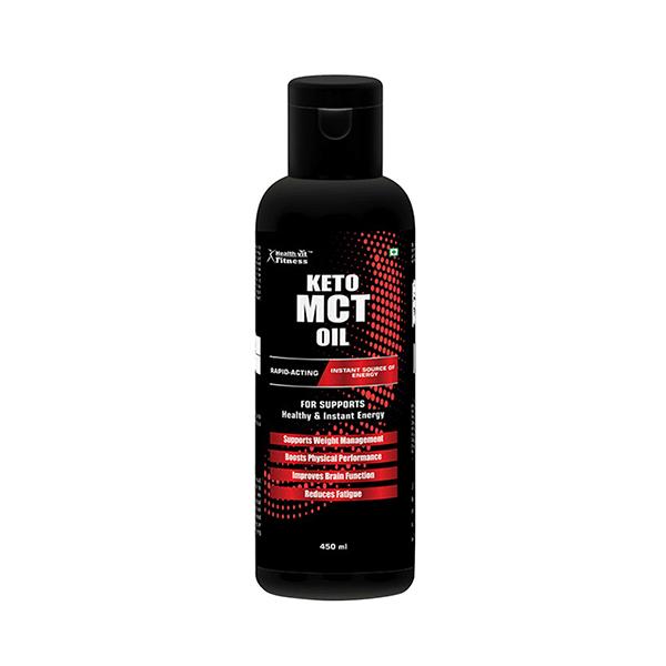 Netmeds | Healthvit Fitness Keto MCT Oil Instant Source of Energy 450 ml