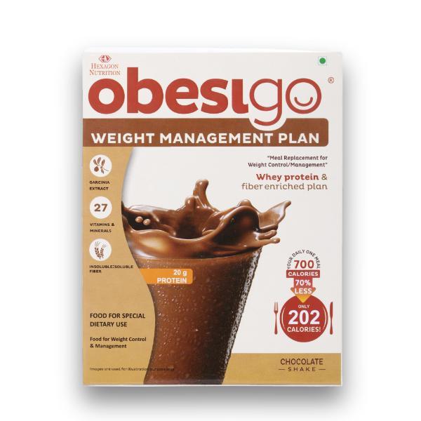 Netmeds | Obesigo Premium Chocolate Powder 350 gm
