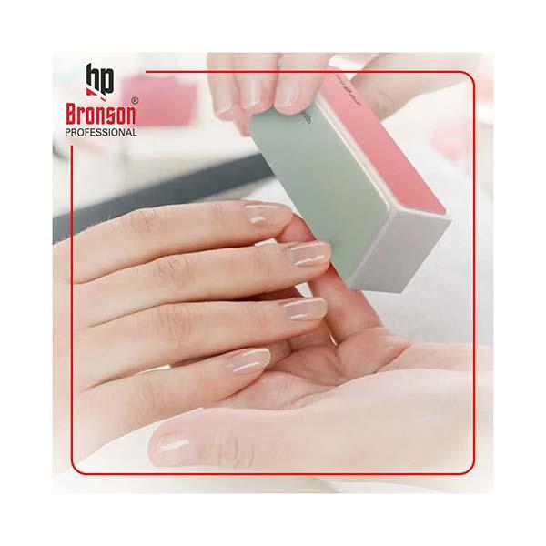 Bronson Professional Nail Buffer Shiner Filer 4-way Manicure Pedicure Block 1's - Nail Care