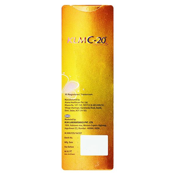 KLM C 20 Serum 15ml - Dry Skin-Emo