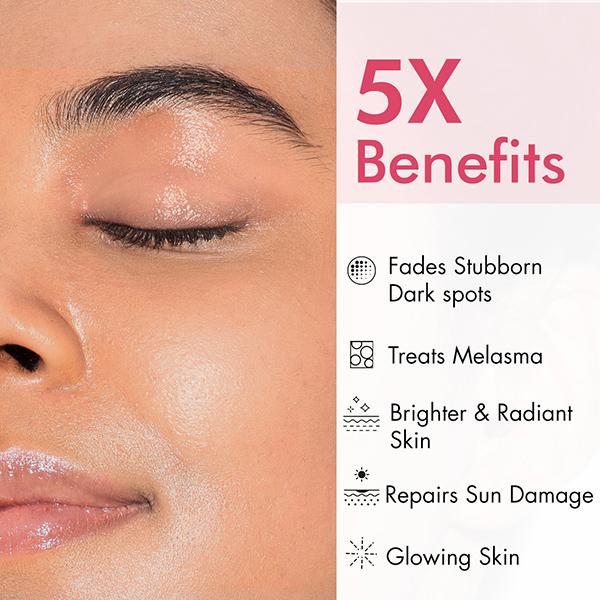 Mcaffeine Clear Glow 3% Tranexamic, 2% Alpha Arbutin Advanced Pigmentation Serum Treatment 20 ml - Face Serum