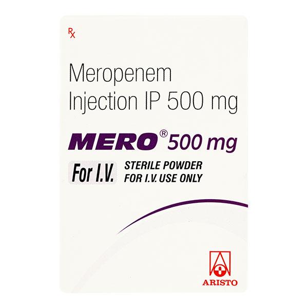 Mero 500mg Injection 1's - Bacterial Infections-OBL