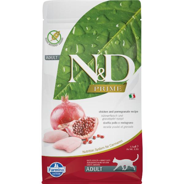 Netmeds | Farmina N&D Prime Cat Food - Chicken And Pomegranate (Adult) 1.5 kg
