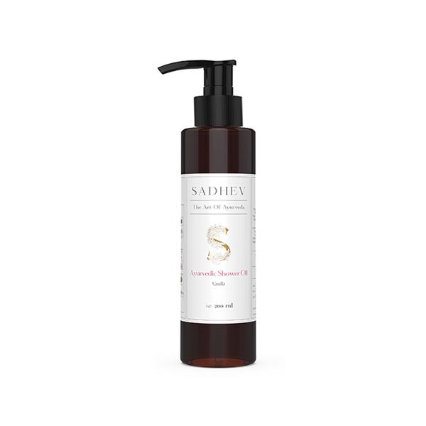 Sadhev Vanilla Shower Oil 200 ml - Shower Gels & Body Wash