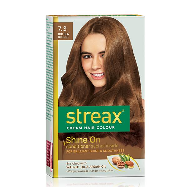 Netmeds | Streax Hair Colour - Golden Blonde (60gm+60ml+20gm) 1's