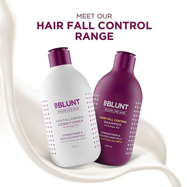 BBlunt Hair Fall Control Conditioner Pea Protein and Caffeine Strengthens & Reduces Hair Fall 250gm - Conditioners