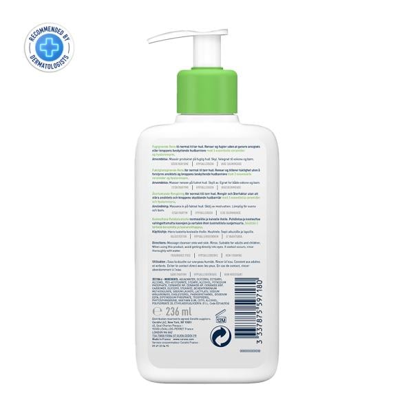 CeraVe Hydrating Cleanser For Normal To Dry Skin 236 ml - Face Wash & Cleansers