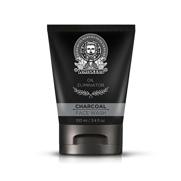 Whiskers Charcoal Face Wash For Men 100 ml - Face Washes