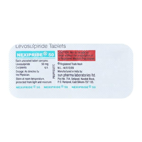 Netmeds | Nexipride 50mg Tablet 10'S