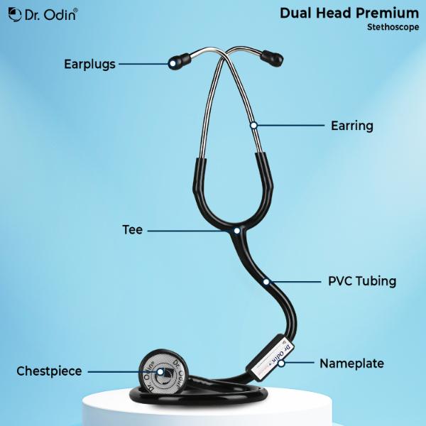 Dr. Odin Stethoscope Dual Head Premium 1's - Stethoscopes