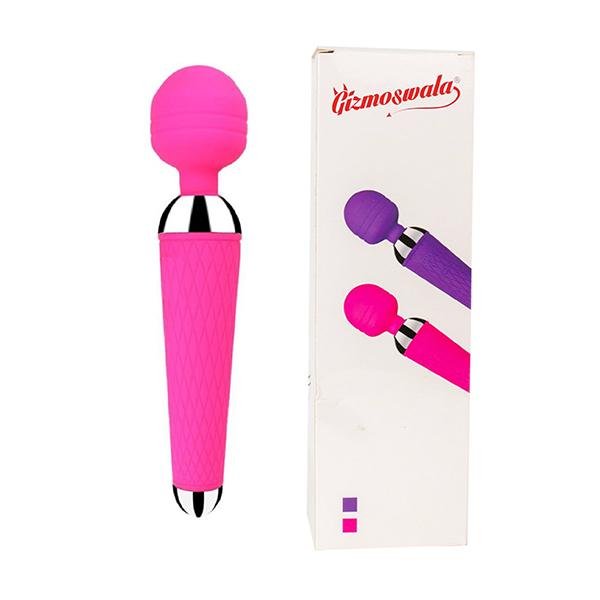 Netmeds | Gizmoswala Magic Vibrator Massager - Pink