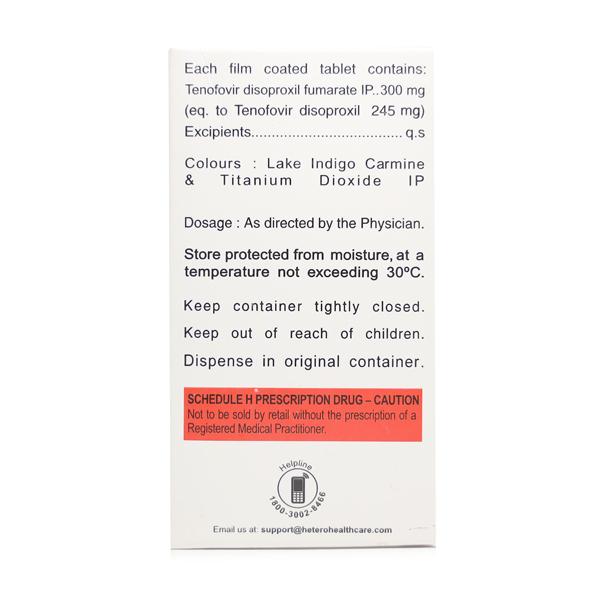 Tenof 300mg Tablet 30'S - Viral infections-Ant