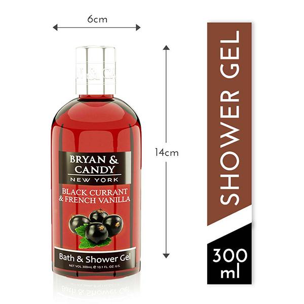 Bryan & Candy Black Currant Shower Gel 300 ml - Shower Gels & Body Wash