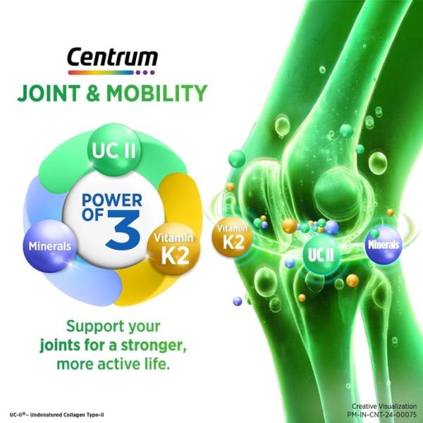 Centrum Joint & Mobility Capsule 10's - Calcium And Minerals