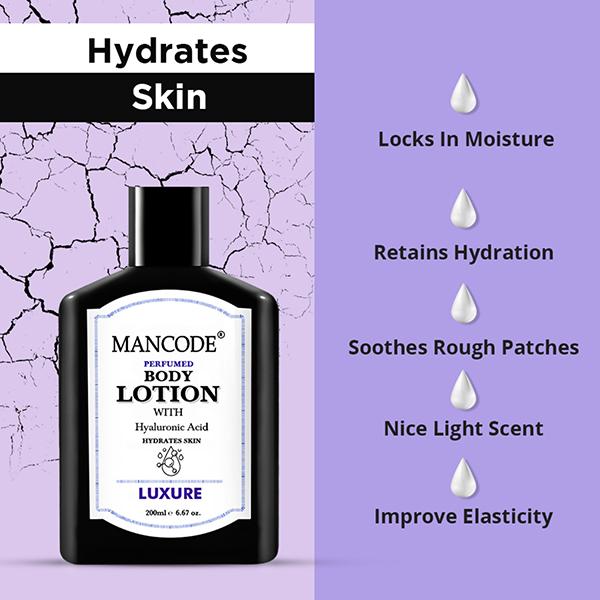 Mancode Luxure Perfume Body Lotion 200 ml - Lotions & Creams