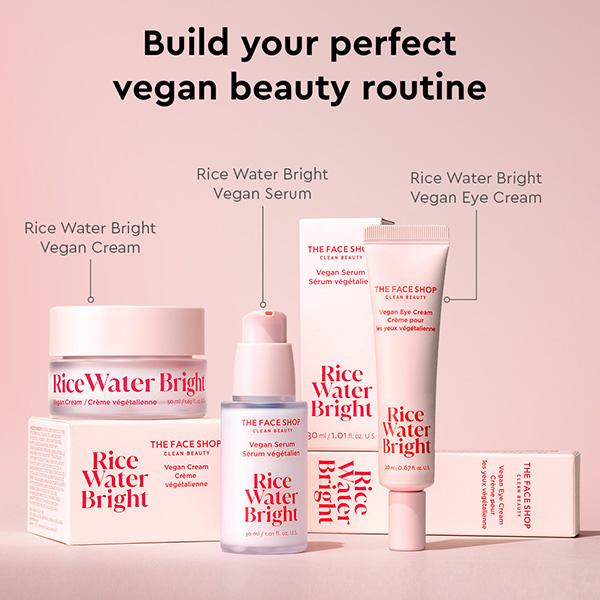 The Face Shop Rice Water Bright Vegan Serum 30 ml - Essences