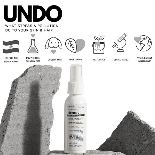 Detoxie Keratin Reapir and Health Restore Hair Tonic 50 ml - Hair Treatment