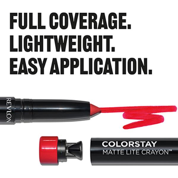 Revlon Colorstay Matte Lite Crayon Air Kiss 1.4 gm - Lip Crayons