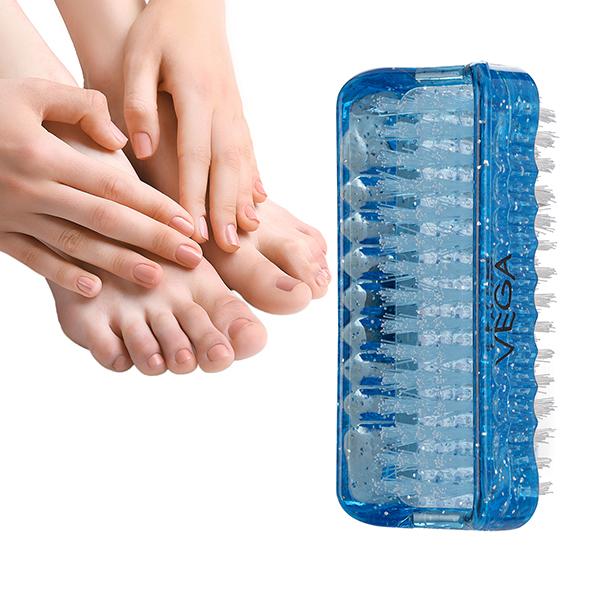 Vega Dual Surface Nail Brush (NB - 02) 48 gm
