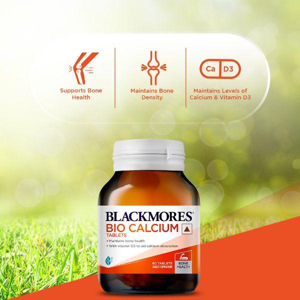 Blackmores Bio Calcium Tablet 60's - Calcium And Minerals