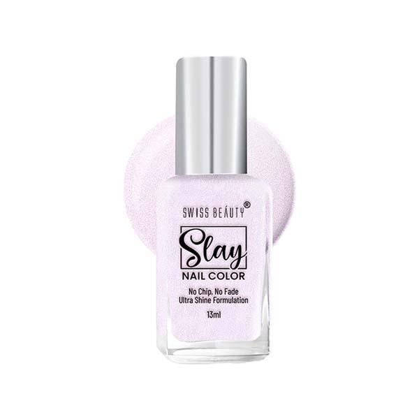Netmeds | Swiss Beauty Slay Nail Color, Shade - Drizzle 13 gm