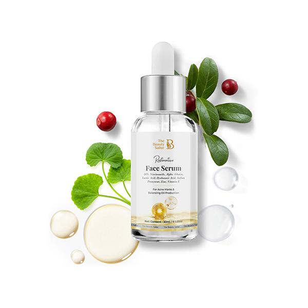 The Beauty Sailor 10 Percent Niacinamide Serum Enriched with Alpha Arbutin, Hyaluronic Acid 30 ml - Face Gels