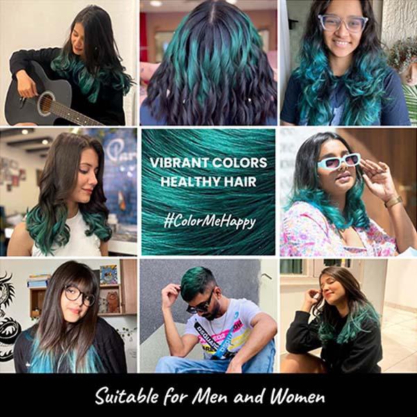 2.Oh! Semi Permanent Hair Color 100 ml each - Aqua Marine 2's - Crème