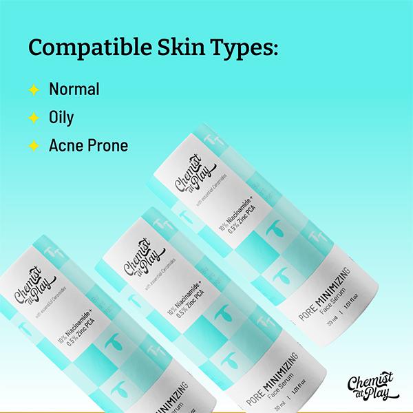 Chemist At Play Pore Minimizing Face Serum 30 ml - Face Serum