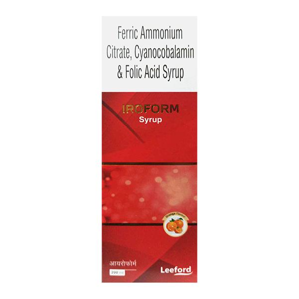 Netmeds | IROFORM ORANGE FLAVOUR Syrup 200ml