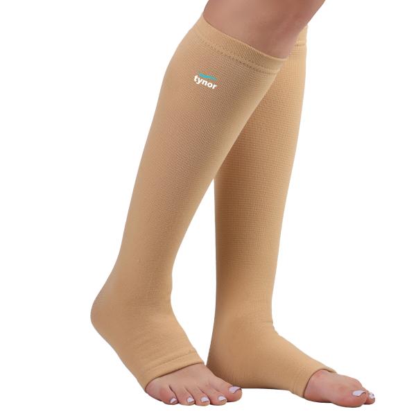 Netmeds | Tynor Compression Stocking Below Knee Classic (Pair) (XL) (I 16)