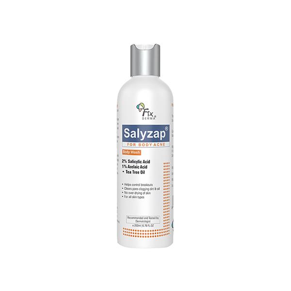 Netmeds | Fixderma Salyzap Acne Body Wash 200 ml